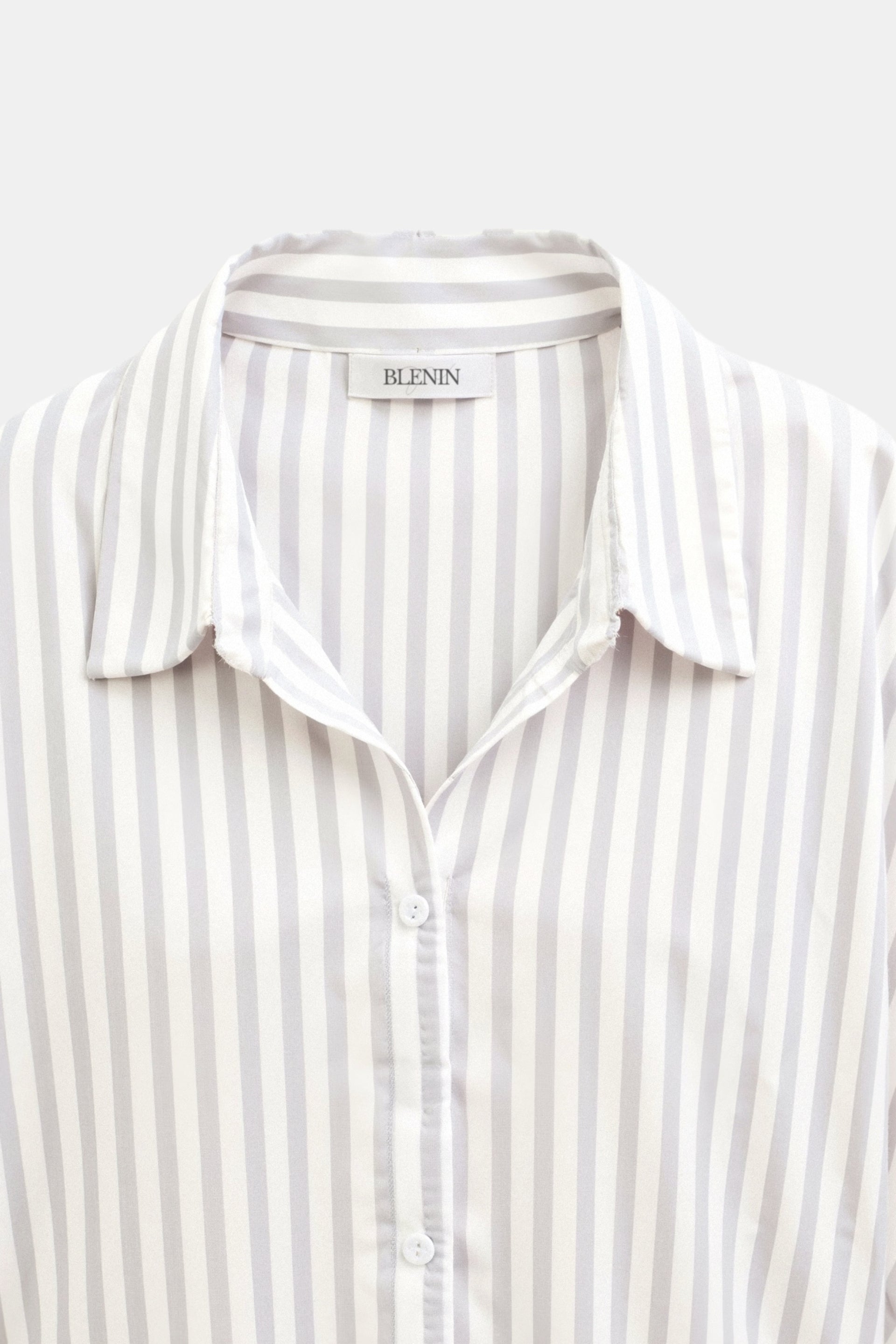 Old Money Casual Summer Elegant Striped Button Front Shirt
