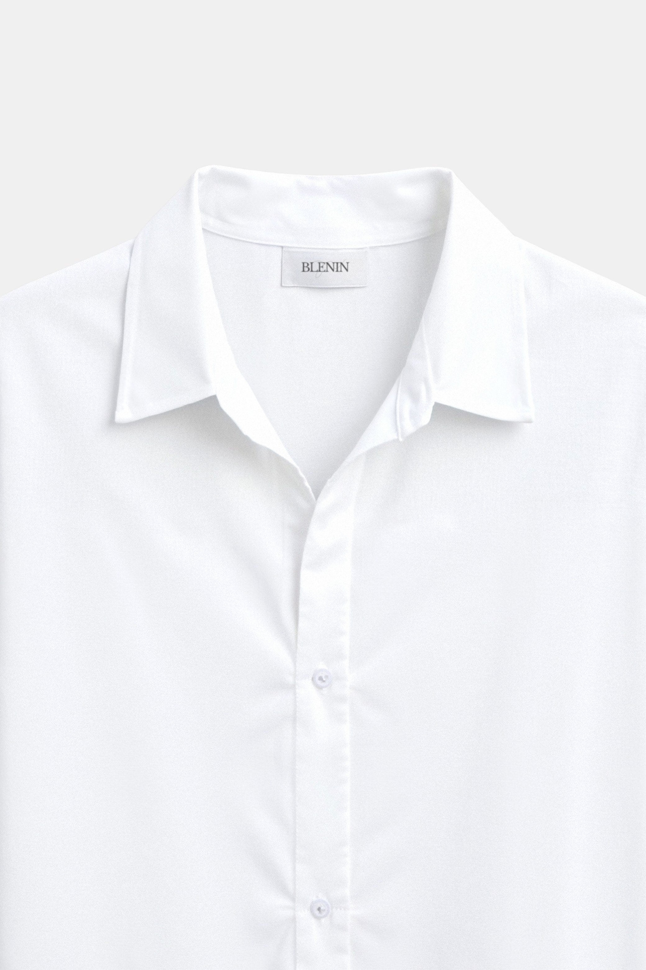 Old Money Short Sleeve Solid Button Front Shirt