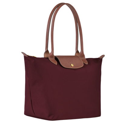 Large Pliage Tote, Burgundy