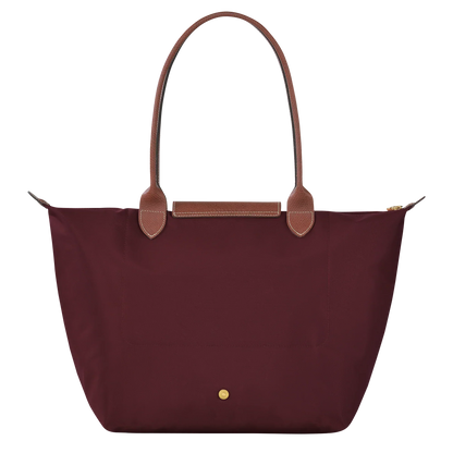 Large Pliage Tote, Burgundy