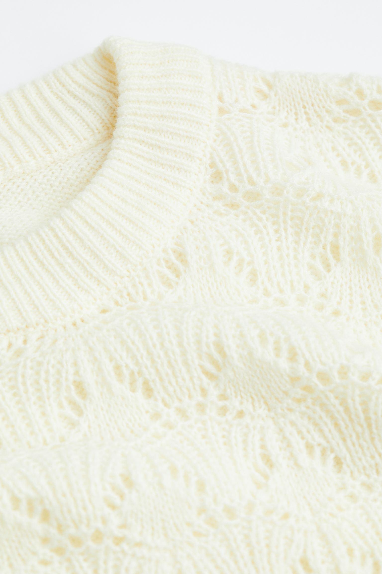 Old Money Knitted Dot Unique Sweater